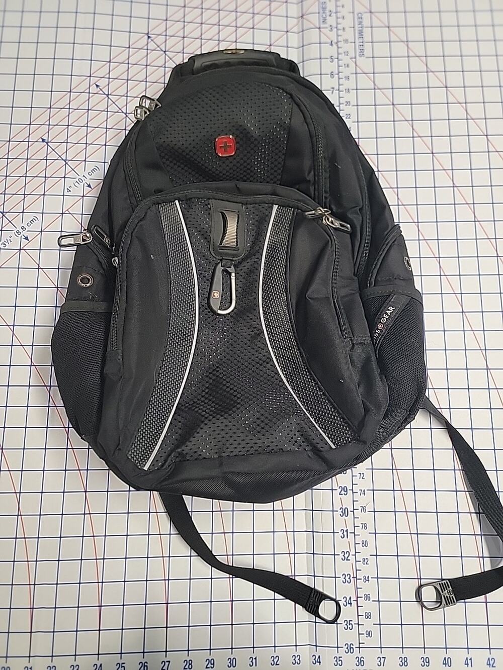 SWISSGEAR 1900 ScanSmart Laptop Backpack - Black Wegner